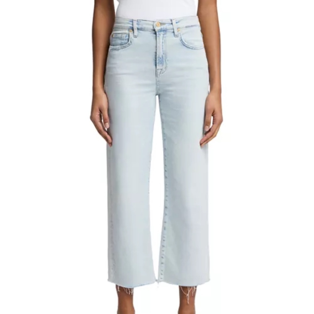 7 for all Mankind Luxe Vintage Alexa Crop Jeans